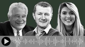 Bob Sweet, Matthew Appleby and Lucy Tremlett